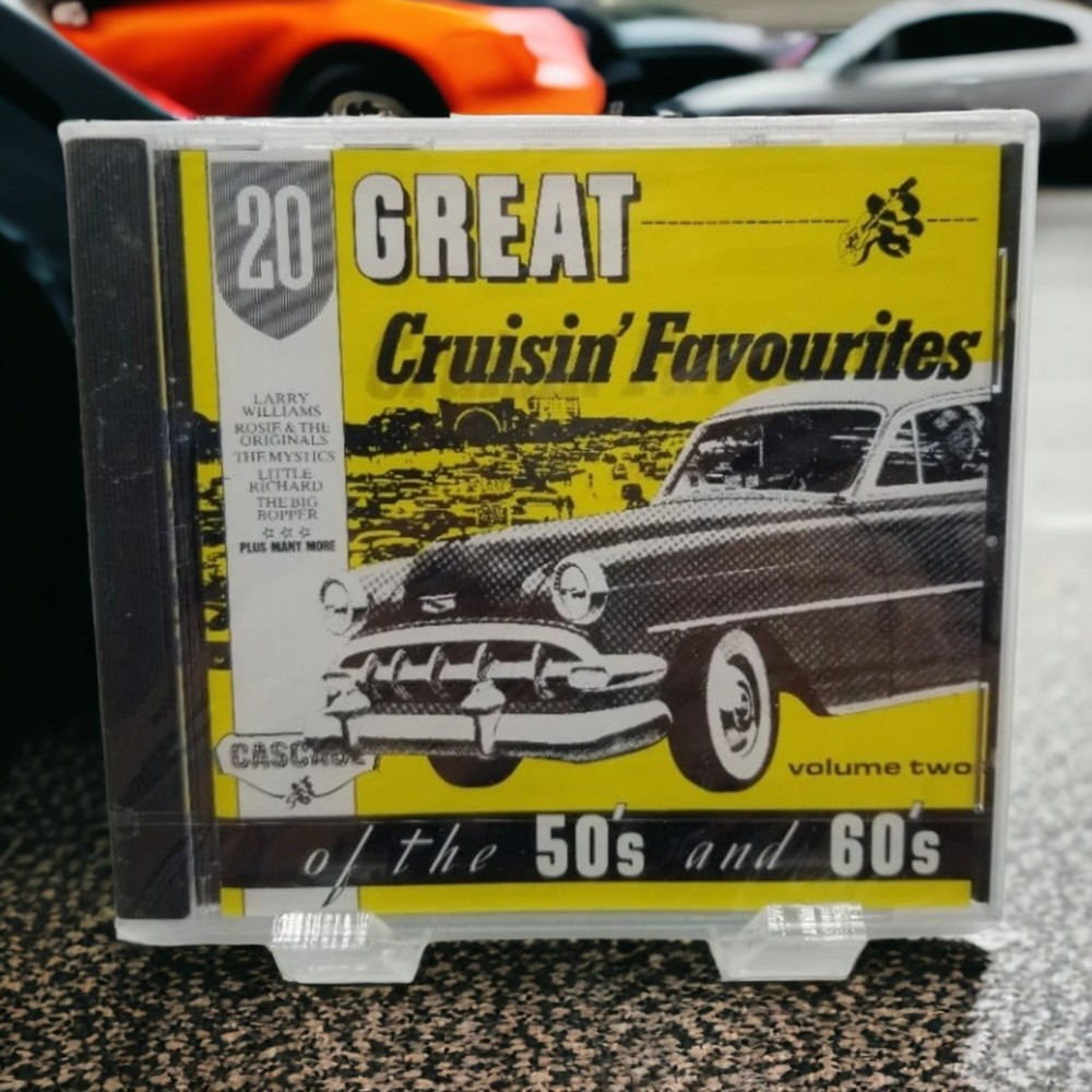 Factory Sealed Import Great Cruisin Favourites of the 50s & 60s Volume 2 CD